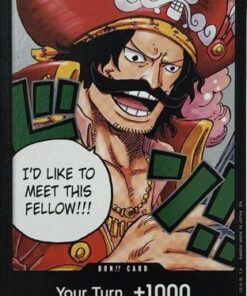 DON!! Card (Gol.D.Roger) - Carrying On His Will Foil