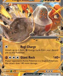 Regirock ex (107) - ME Ascended Heroes Holofoil