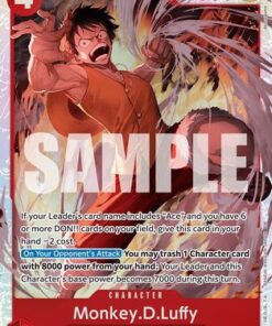 Monkey.D.Luffy (OP16-015) - The Time of Battle Foil