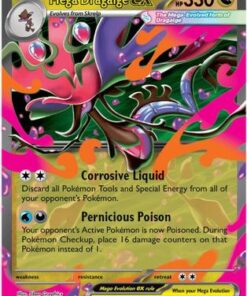 Mega Dragalge ex (65/086) - ME04 Chaos Rising Holofoil