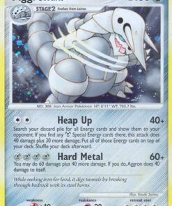 Aggron (1/123) - Mysterious Treasures Holofoil