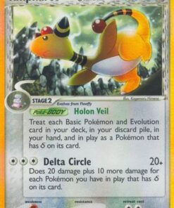 Ampharos (Delta Species) (1/101) - Dragon Frontiers Holofoil