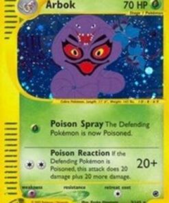 Arbok (3/165) - Expedition Reverse Holofoil