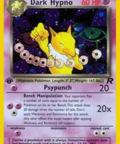 Dark Hypno (9/82) - Team Rocket 1st Edition Holofoil