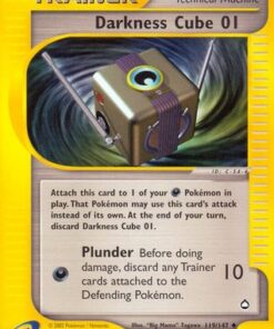 Darkness Cube (119/147) - Aquapolis Reverse Holofoil