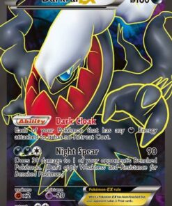 Darkrai EX (Full Art) (107/108) - Dark Explorers Holofoil