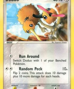 Doduo (62/112) - FireRed & LeafGreen Reverse Holofoil