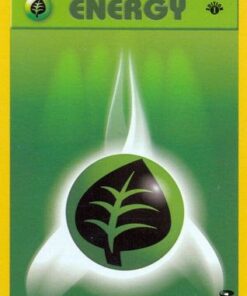 Grass Energy (129/132) - Gym Challenge 1st Edition
