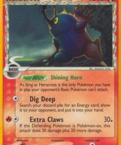 Heracross (Delta Species) (3/101) - Dragon Frontiers Holofoil