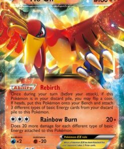 Ho-Oh EX (22/124) - Dragons Exalted Holofoil