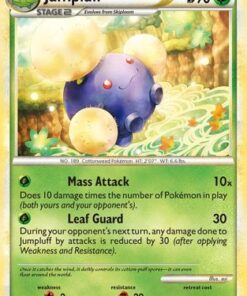 Jumpluff (6/123) - HeartGold SoulSilver Holofoil