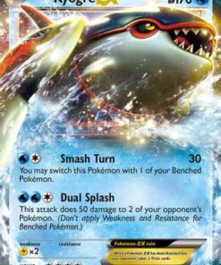 Kyogre EX (26/108) - Dark Explorers Holofoil