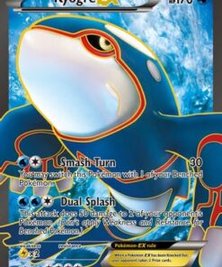 Kyogre EX (Full Art) (104/108) - Dark Explorers Holofoil
