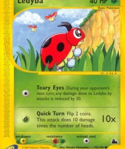 Ledyba (72/144) - Skyridge Reverse Holofoil