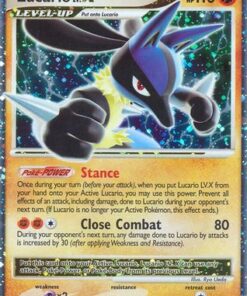 Lucario LV.X (DP12/56) - Diamond and Pearl Promos Holofoil