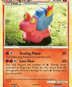 Magcargo (6/90) - Undaunted Holofoil