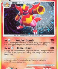 Magmortar (12/123) - Mysterious Treasures Holofoil