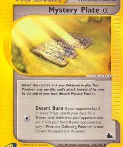 Mystery Plate Alpha (133/144) - Skyridge