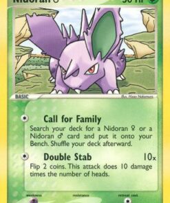Nidoran M (71/112) - FireRed & LeafGreen Reverse Holofoil