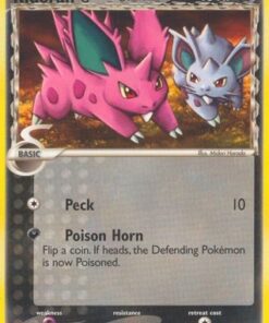Nidoran M (Delta Species) (57/101) - Dragon Frontiers Reverse Holofoil