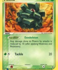 Pineco (71/97) - Dragon Reverse Holofoil