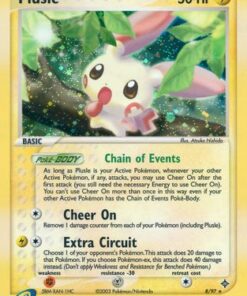 Plusle (8/97) - Dragon Holofoil