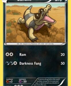 Sandile (69/146) - XY Base Set Reverse Holofoil