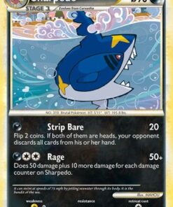 Sharpedo (30/102) - Triumphant Reverse Holofoil