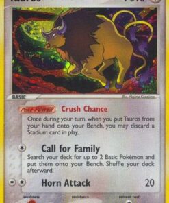 Tauros (12/100) - Crystal Guardians Holofoil