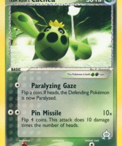 Team Aqua's Cacnea (24/95) - Team Magma vs Team Aqua Reverse Holofoil