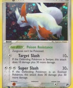 Zangoose (14/100) - Sandstorm Holofoil