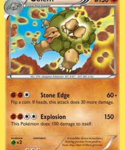 Golem (47/106) - XY  Flashfire Reverse Holofoil