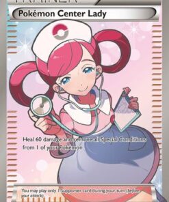 Pokemon Center Lady (Full Art) (105/106) - XY  Flashfire Holofoil