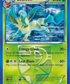 Leafeon (BW Plasma Freeze) (11/116) - Deck Exclusives Holofoil