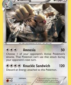 Slaking (83/111) - XY  Furious Fists Holofoil
