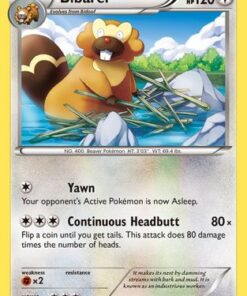 Bibarel (118/160) - XY  Primal Clash Reverse Holofoil