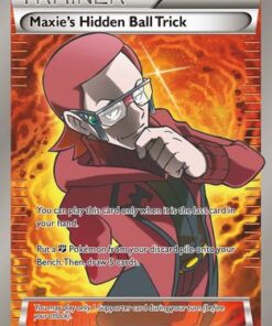 Maxie's Hidden Ball Trick (Full Art) (158/160) - XY  Primal Clash Holofoil