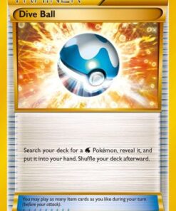 Dive Ball (Secret Rare) (161/160) - XY  Primal Clash Holofoil