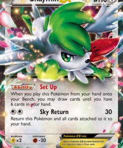 Shaymin EX (77/108) - XY  Roaring Skies Holofoil