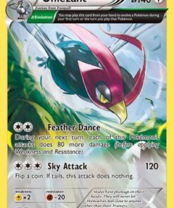 Unfezant (Delta) (81/108) - XY  Roaring Skies Reverse Holofoil