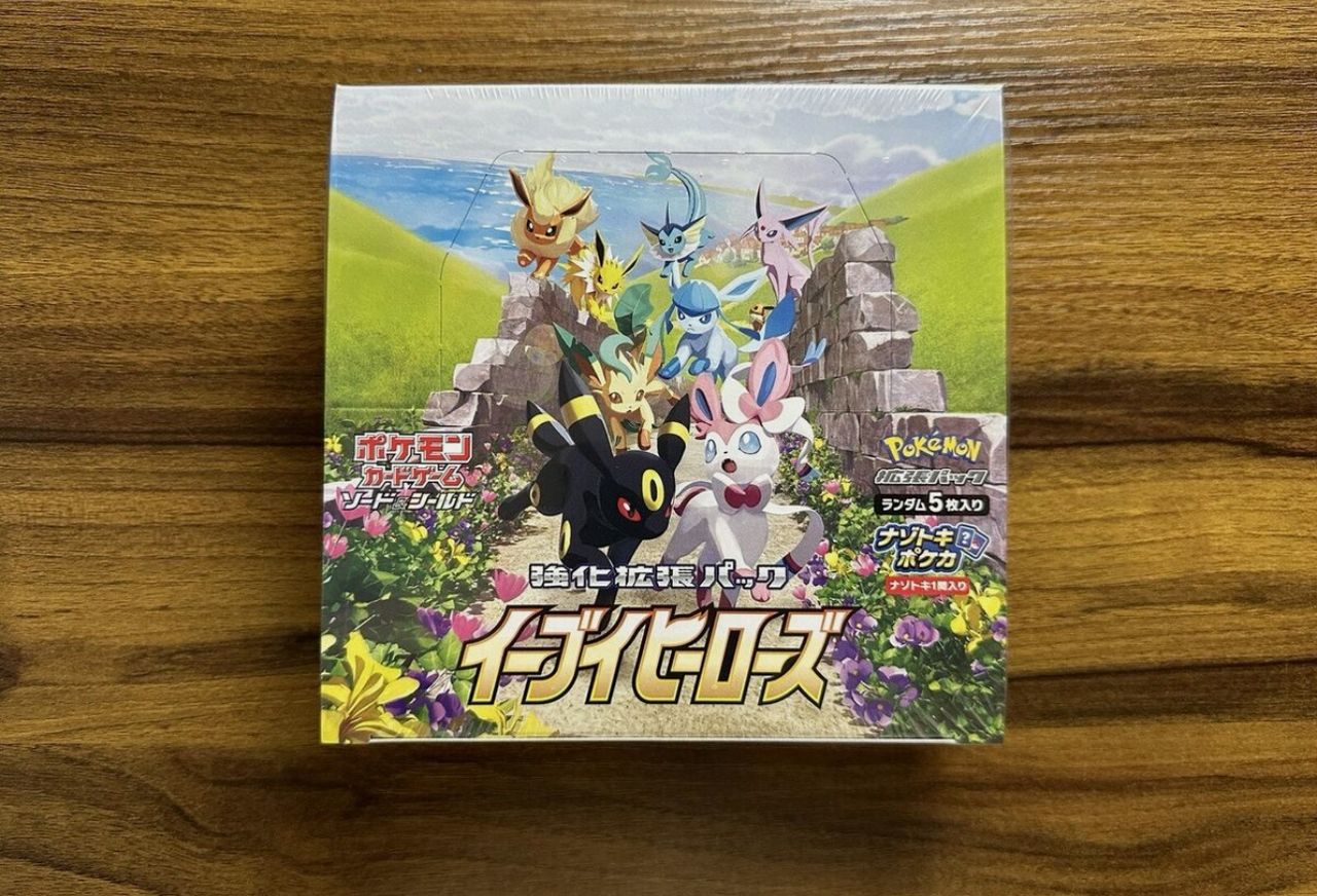 Japanese Eevee Heroes Booster Box – Pokémon Sword & Shield TCG