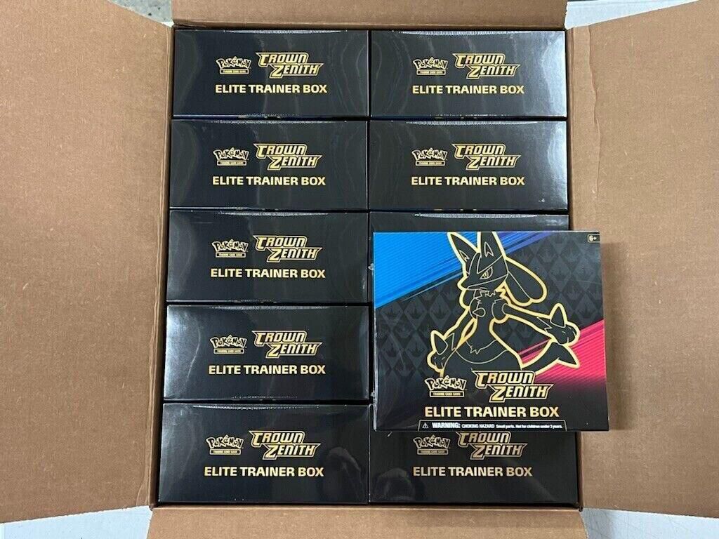 Pokémon TCG Crown Zenith Elite Trainer Box – Factory Sealed - Image 2