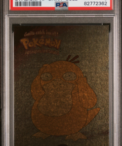 PSA 9 PSYDUCK STADIUM TIP-SHINY-GOLD