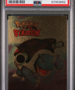 PSA 9 BLASTOISE STADIUM TIP-SHINY-GOLD