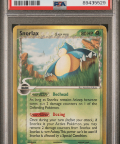 PSA 4 SNORLAX-HOLO DRAGON FRONTIERS