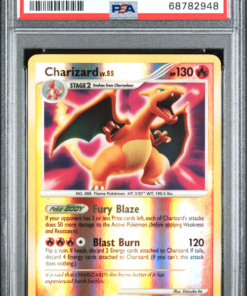 PSA 8 CHARIZARD-REV.FOIL SECRET WONDERS
