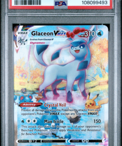 PSA 10 FA/GLACEON VMAX EVOLVING SKIES-SECRET