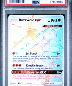 PSA 10 FA/BUZZWOLE GX CRIMSON INVASION-SECRET