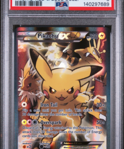 PSA 6 FA/PIKACHU EX PROMO-RED & BLUE COLL.