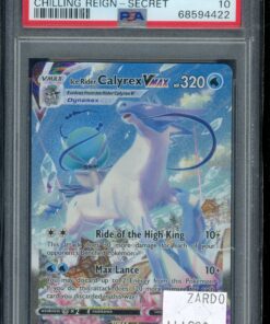 PSA 10 FA/IR CALYREX VMAX CHILLING REIGN-SECRET
